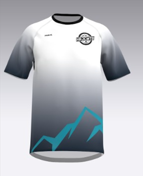 HRJC White Primal Ilex Trail Jersey